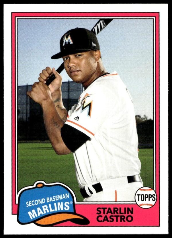 2018 Topps Archives Starlin Castro #209 (Front)