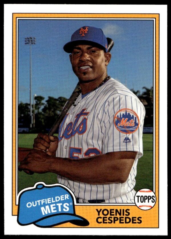 2018 Topps Archives Yoenis Cespedes #220 (Front)