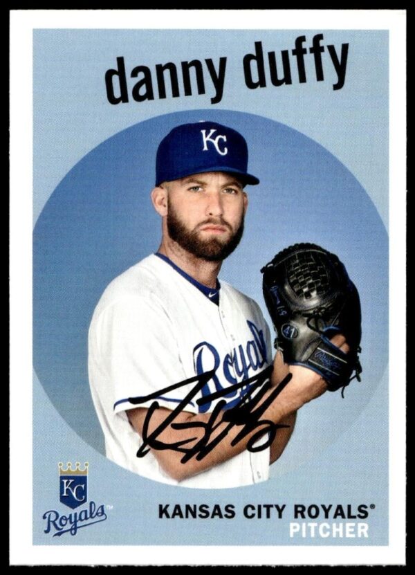 2018 Topps Heritage Danny Duffy #80 (Front)