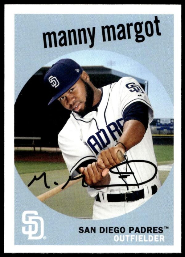 2018 Topps Heritage Manny Margot #87 (Front)
