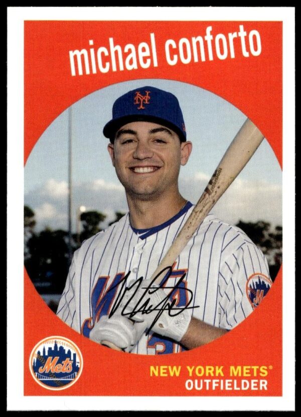 2018 Topps Heritage Michael Conforto #76 (Front)