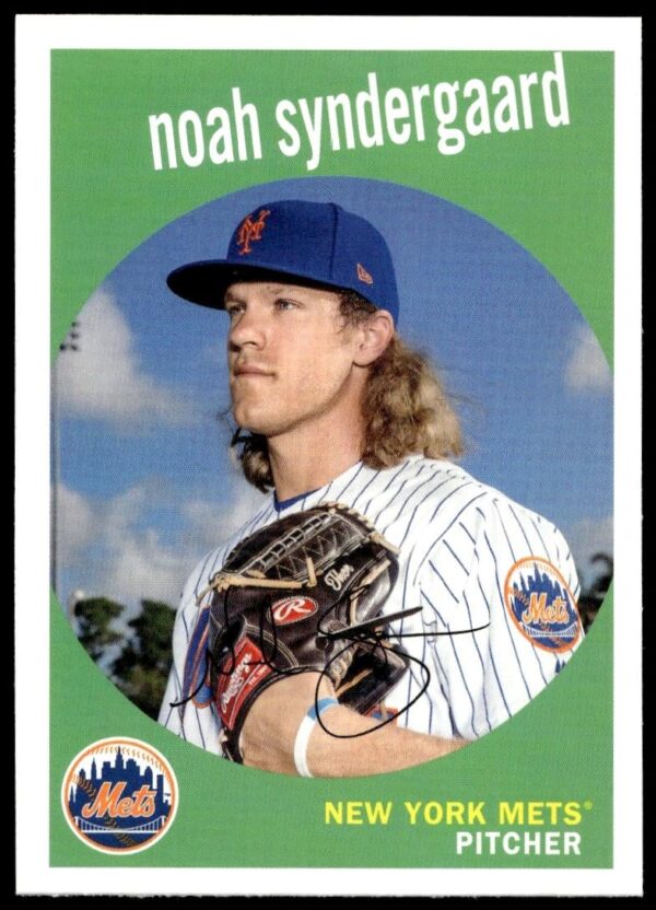2018 Topps Heritage Noah Syndergaard #2 (Front)