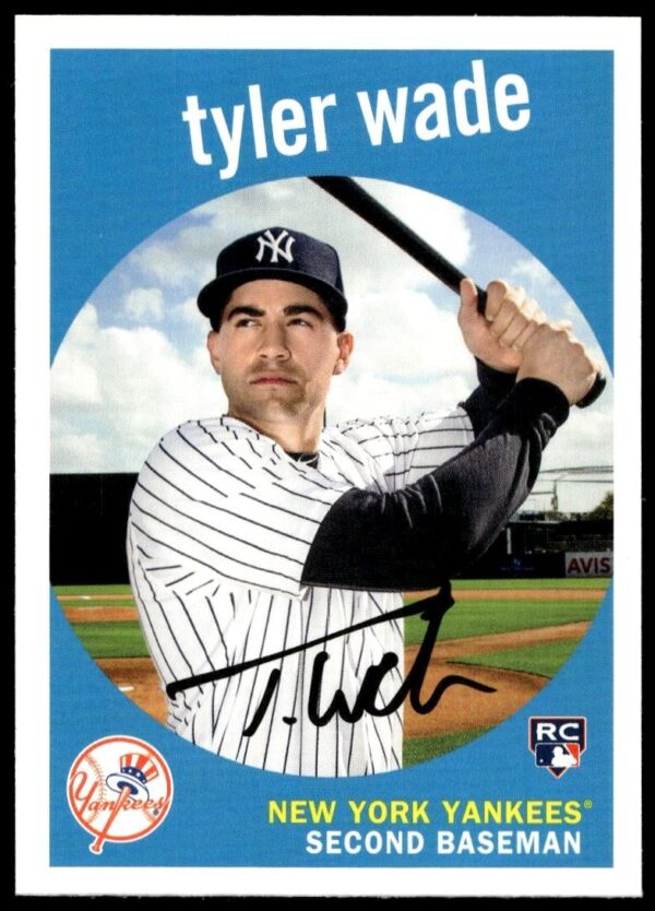 2018 Topps Heritage Tyler Wade #70 (Front)