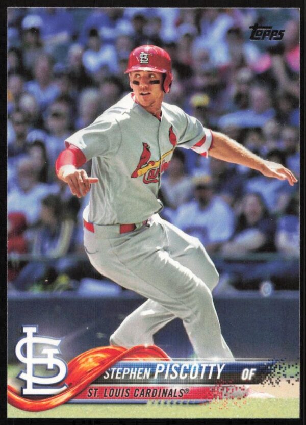 2018 Topps Series 1 Stephen Piscotty #158 (Front)