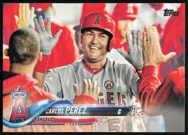 2018 Topps Series 2 Carlos Perez #644 (Front)