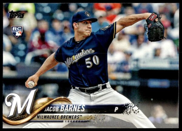 2018 Topps Update Jacob Barnes #US40 (Front)