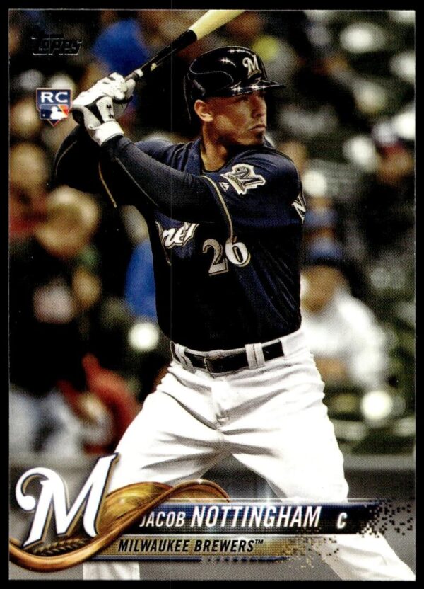 2018 Topps Update Jacob Nottingham #US6 (Front)