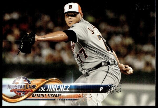 2018 Topps Update Joe Jimenez #US197a (Front)