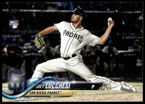 2018 Topps Update Joey Lucchesi #US271a (Front)