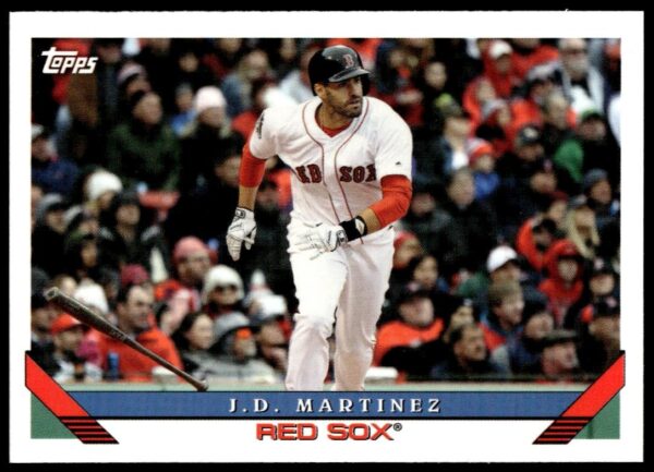 2019 Topps Archives J.D. Martinez #211 (Front)