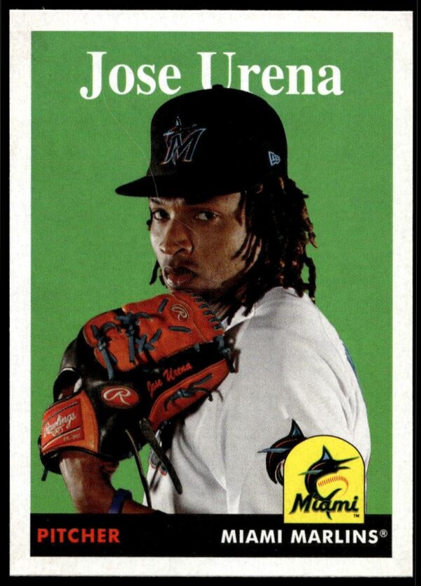 2019 Topps Archives Jose Urena #32 (Front)