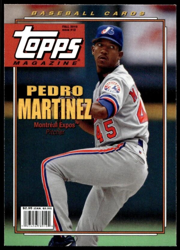 2019 Topps Archives Pedro Martinez 1994 Topps Magazine #TM-13 (Front)
