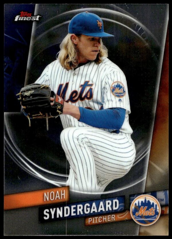 2019 Topps Finest Noah Syndergaard #95 (Front)