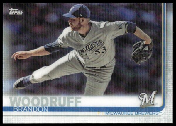 2019 Topps On Demand 3D Brandon Woodruff #687 (Front)