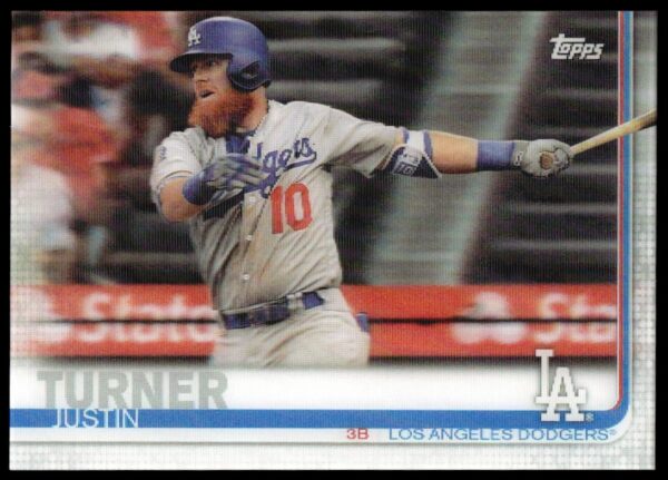 2019 Topps On Demand 3D Justin Turner #180 (Front)