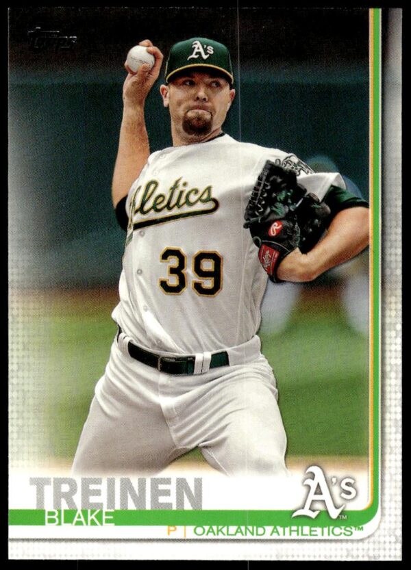 2019 Topps Series 1 Blake Treinen #147 (Front)