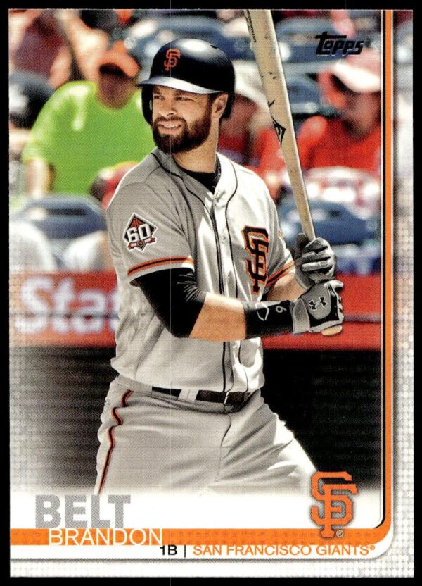 2019 Topps Series 1 Brandon Belt #148 (Front)