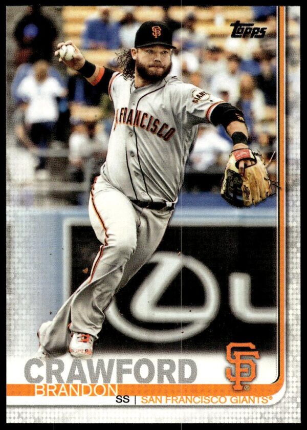 2019 Topps Series 1 Brandon Crawford #53 (Front)