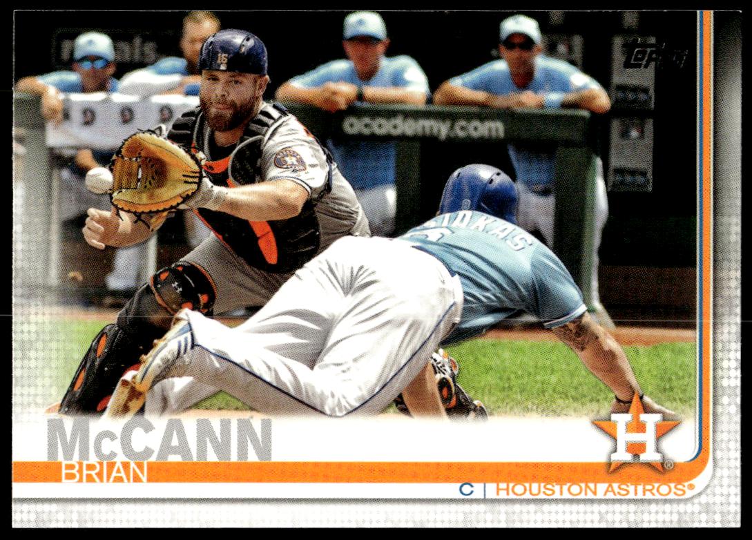 2019 Topps Series 1 Brian McCann #322 (Front)