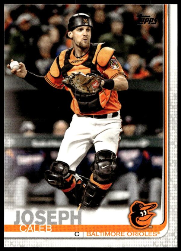 2019 Topps Series 1 Caleb Joseph #17 (Front)