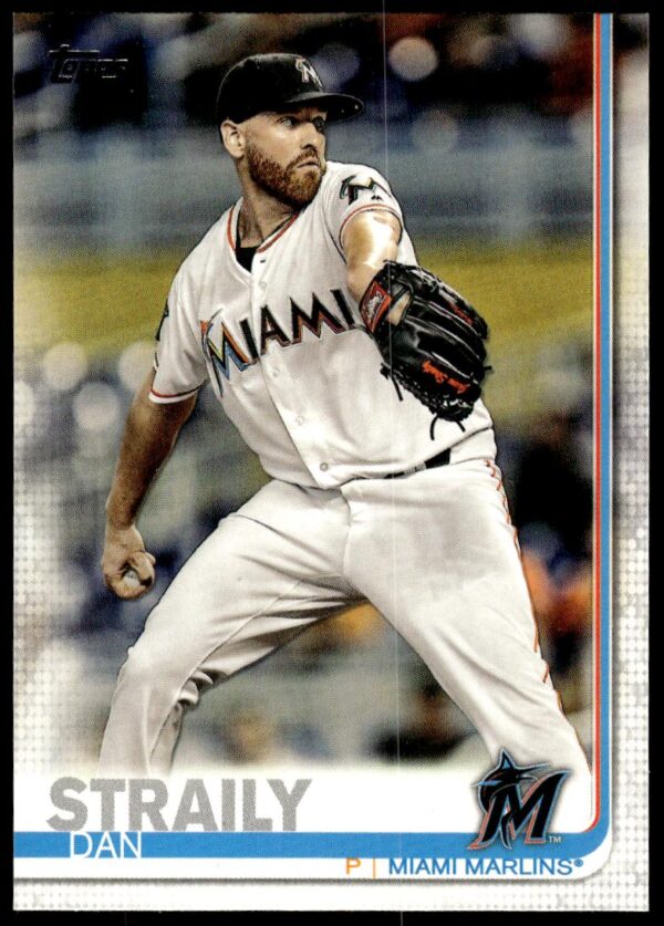 2019 Topps Series 1 Dan Straily #325 (Front)