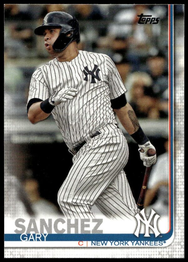 2019 Topps Series 1 Gary Sanchez #22 (Front)