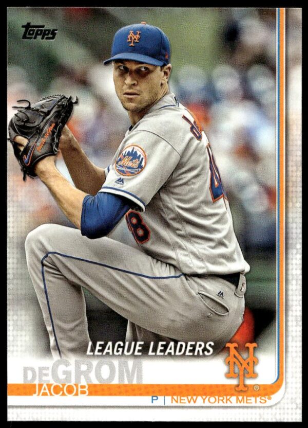 2019 Topps Series 1 Jacob deGrom #19 (Front)