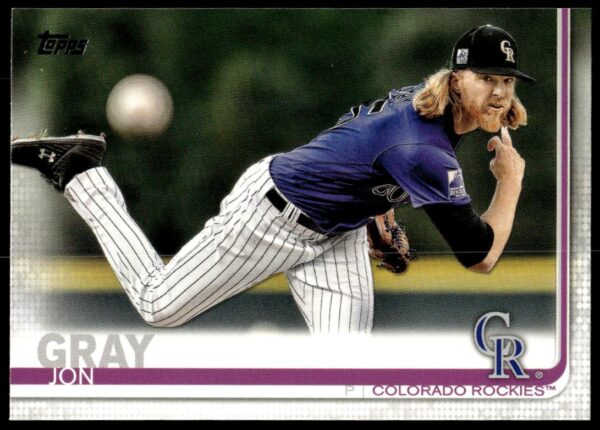 2019 Topps Series 1 Jon Gray #73 (Front)