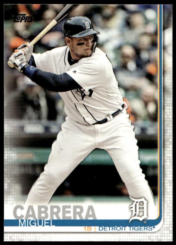 2019 Topps Series 1 Miguel Cabrera #230 (Front)