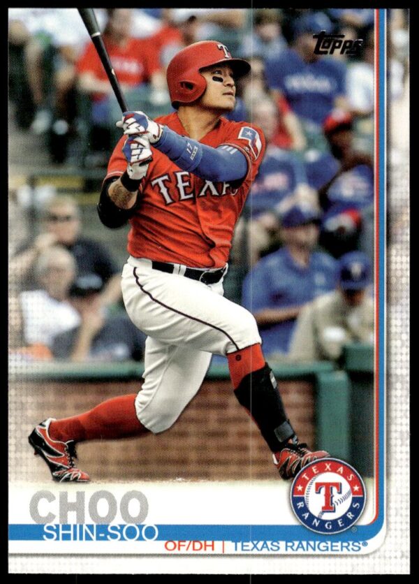 2019 Topps Series 1 Shin-Soo Choo #102 (Front)