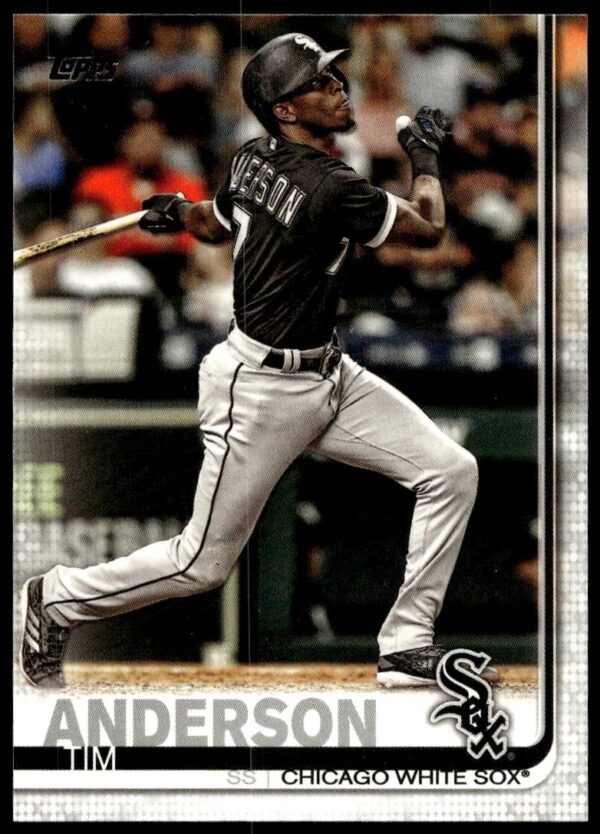 2019 Topps Series 1 Tim Anderson #80 (Front)