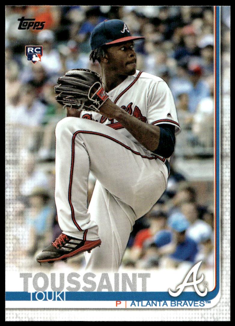 2019 Topps Series 1 Touki Toussaint #61 (Front)