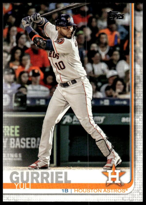 2019 Topps Series 1 Yuli Gurriel #55 (Front)