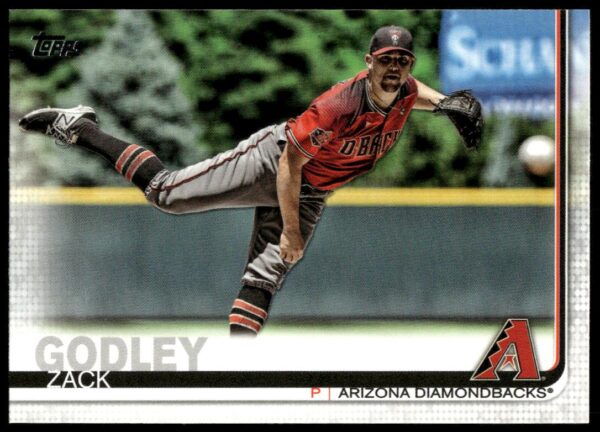 2019 Topps Series 1 Zack Godley #59 (Front)