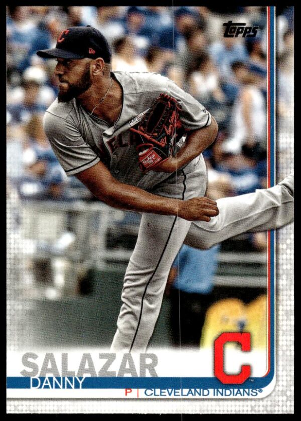 2019 Topps Series 2 Danny Salazar #673 (Front)