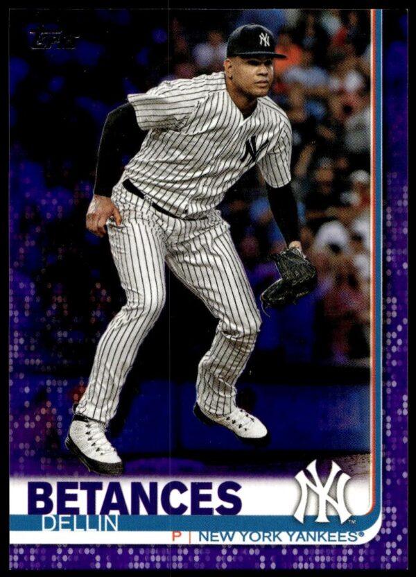 2019 Topps Series 2 Dellin Betances Purple #505 (Front)