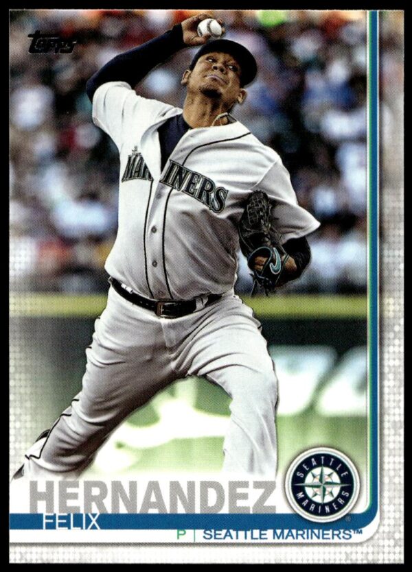 2019 Topps Series 2 Felix Hernandez #699 (Front)