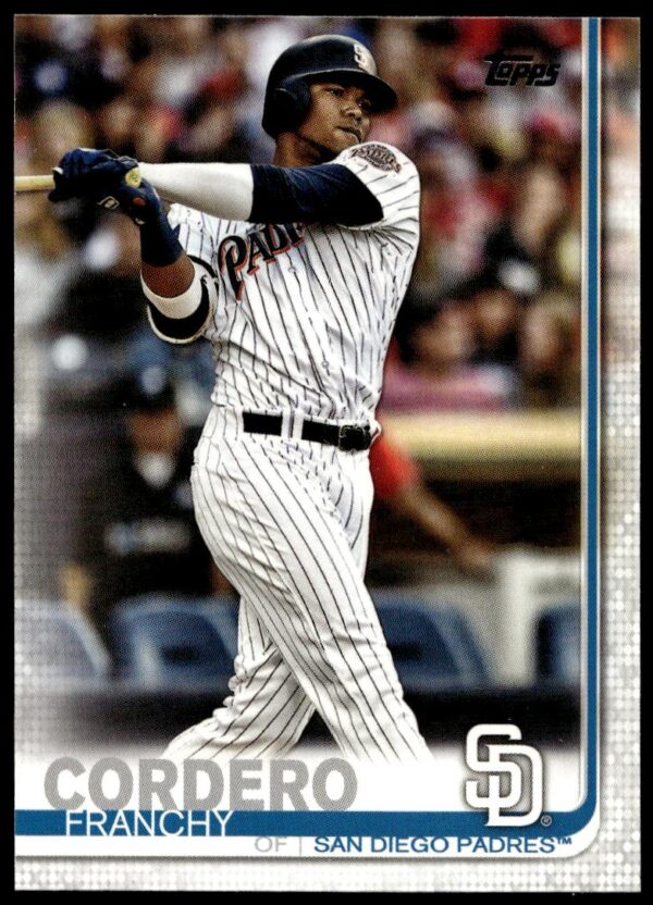 2019 Topps Series 2 Franchy Cordero #539 (Front)
