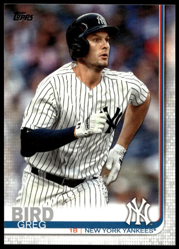 2019 Topps Series 2 Greg Bird #653 (Front)