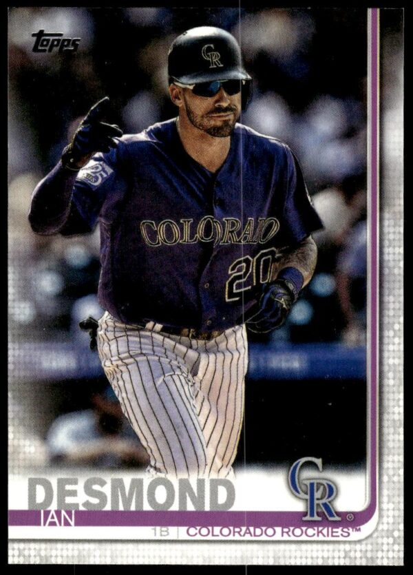 2019 Topps Series 2 Ian Desmond #494 (Front)