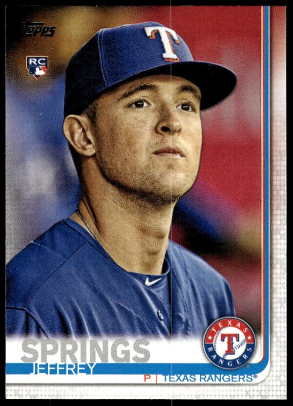 2019 Topps Series 2 Jeffrey Springs #605 (Front)