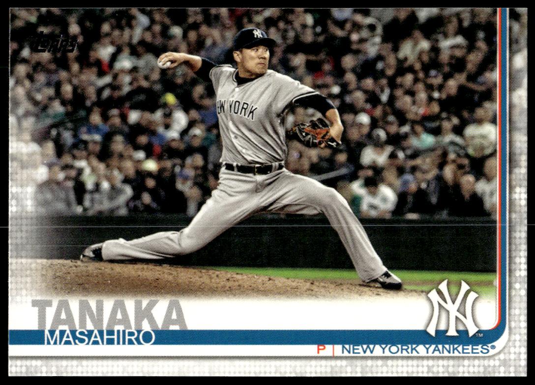 2019 Topps Series 2 Masahiro Tanaka #396 (Front)