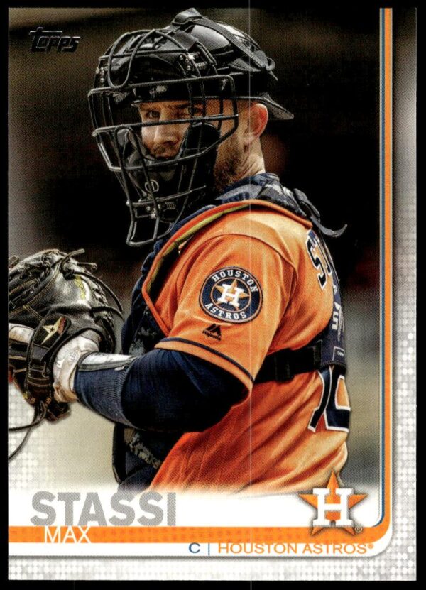 2019 Topps Series 2 Max Stassi #363 (Front)