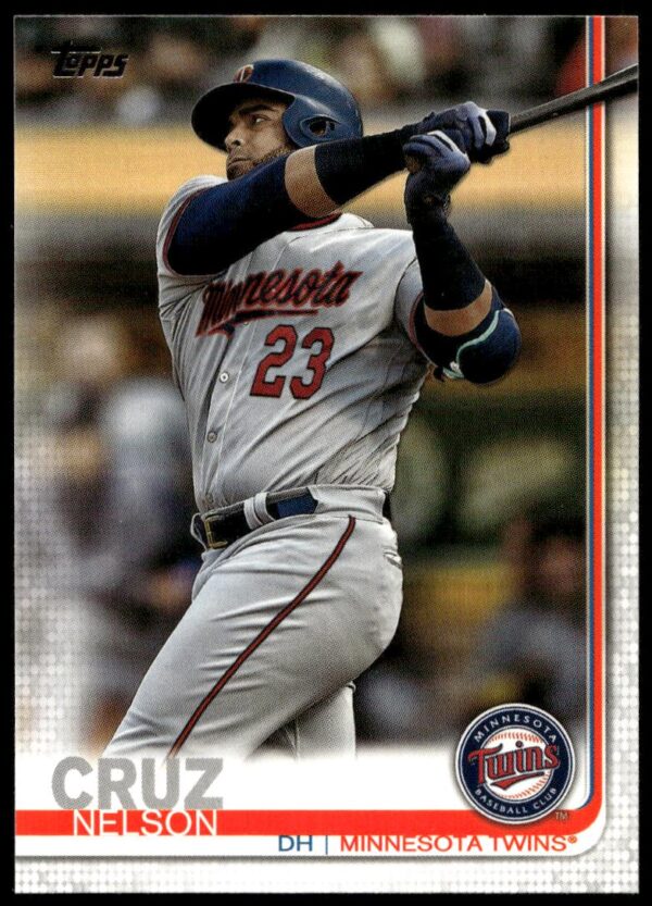 2019 Topps Series 2 Nelson Cruz #675 (Front)