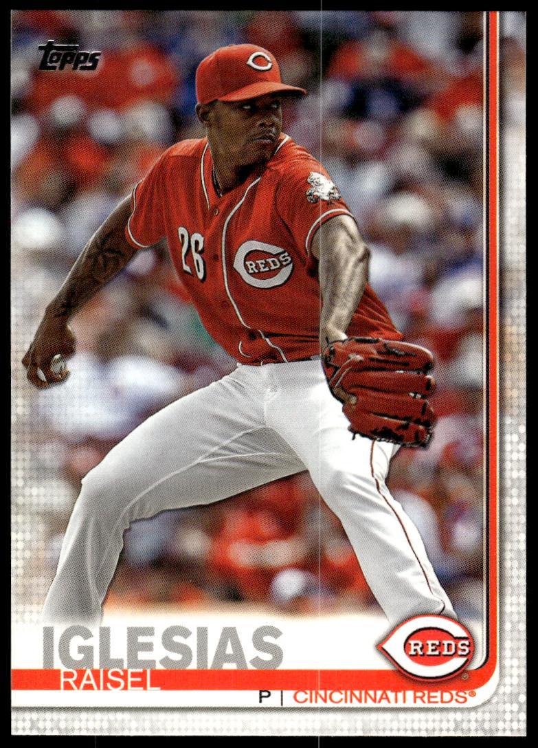 2019 Topps Series 2 Raisel Iglesias #465 (Front)