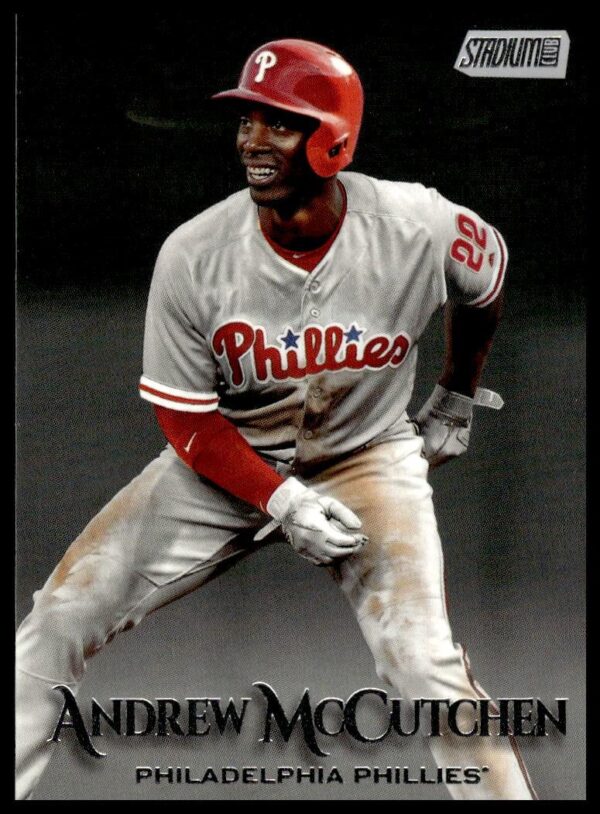 2019 Topps Stadium Club Andrew McCutchen #102 (Front)