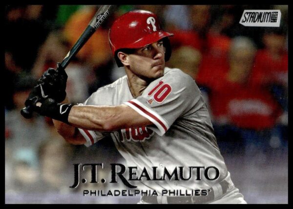 2019 Topps Stadium Club J.T. Realmuto #166 (Front)