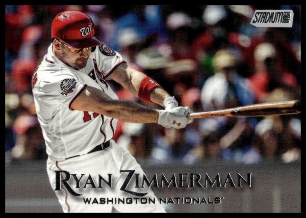 2019 Topps Stadium Club Ryan Zimmerman #219 (Front)