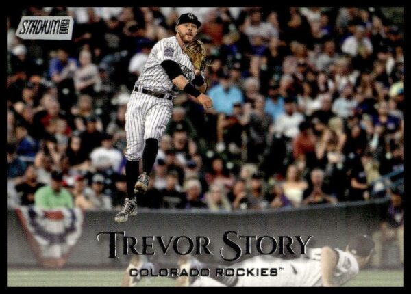 2019 Topps Stadium Club Trevor Story #217 (Front)