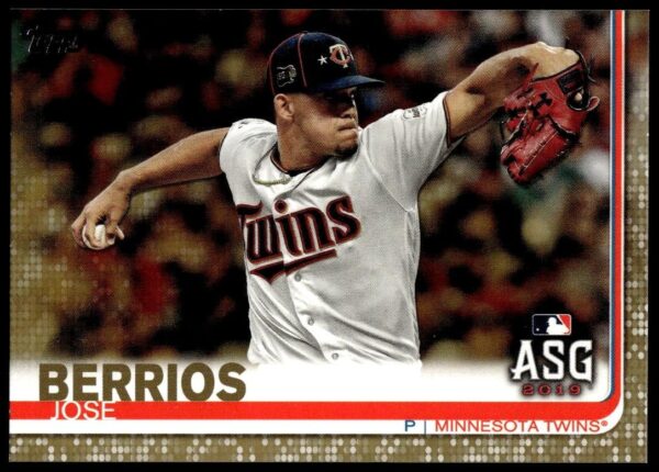 2019 Topps Update Jose Berrios Gold #US268 (Front)